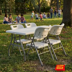 Event Foldable Table With Foldable Chair