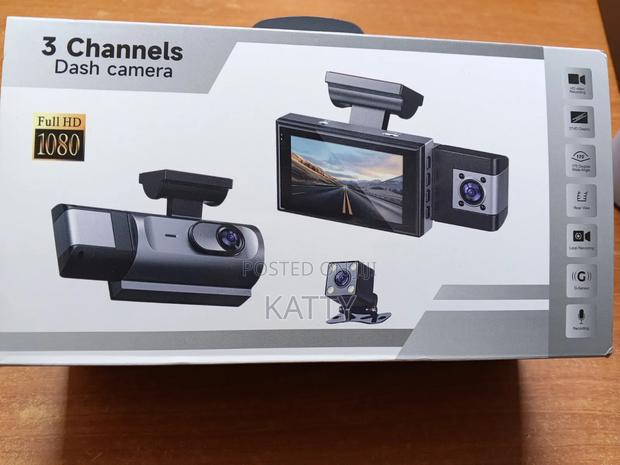 3 Channels Dash Camera