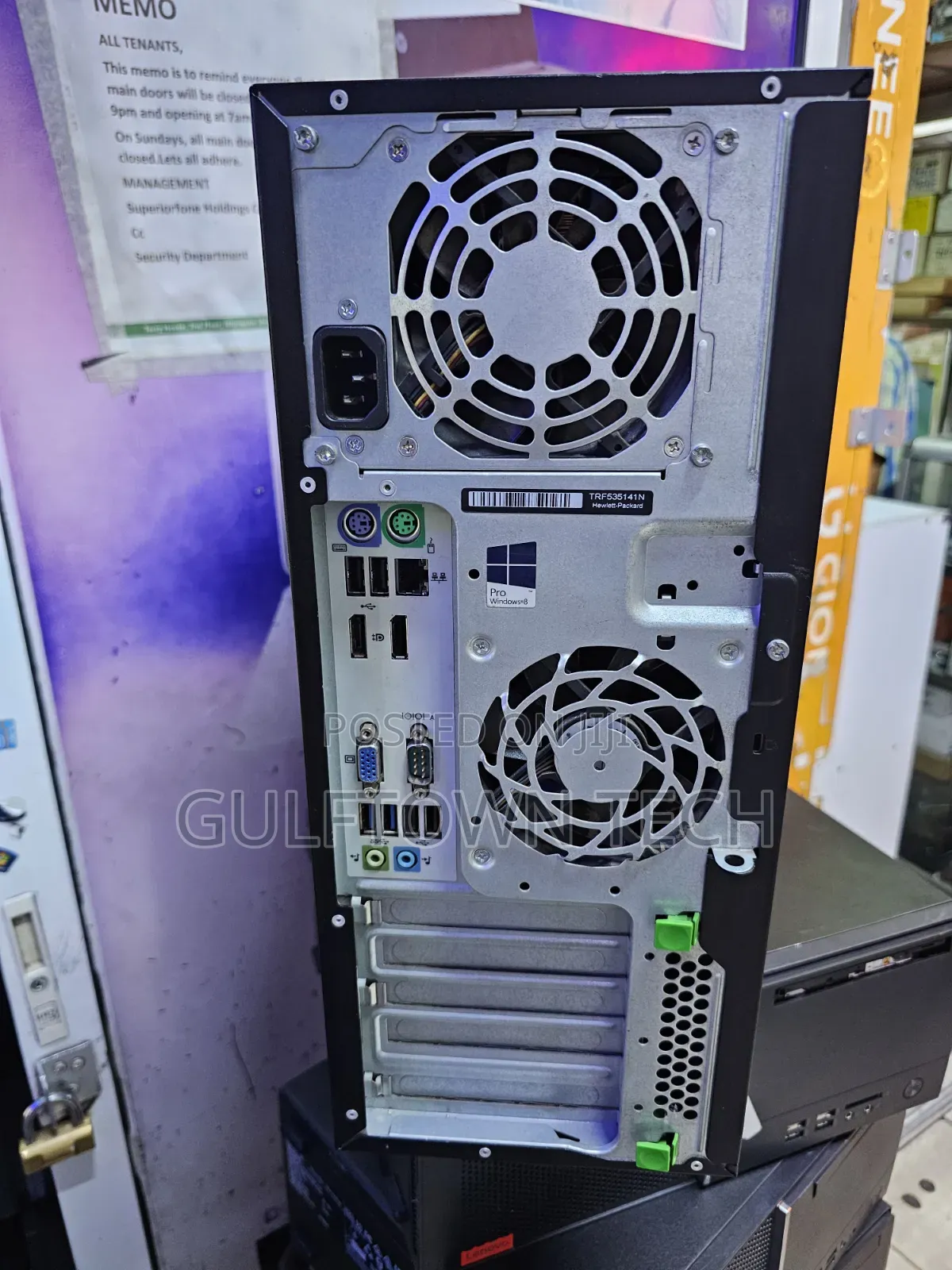 Desktop Computer HP ProDesk 600 8GB Intel Core i5 HDD 500GB