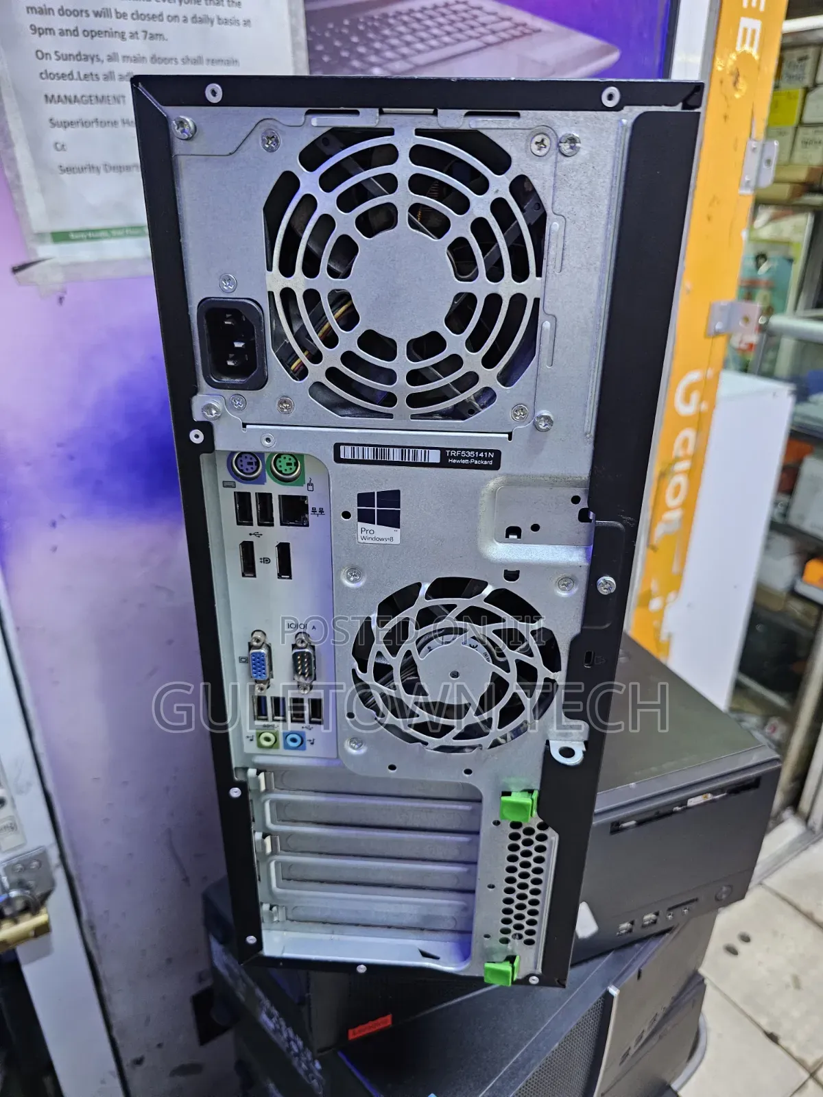 Desktop Computer HP ProDesk 600 8GB Intel Core i5 HDD 500GB