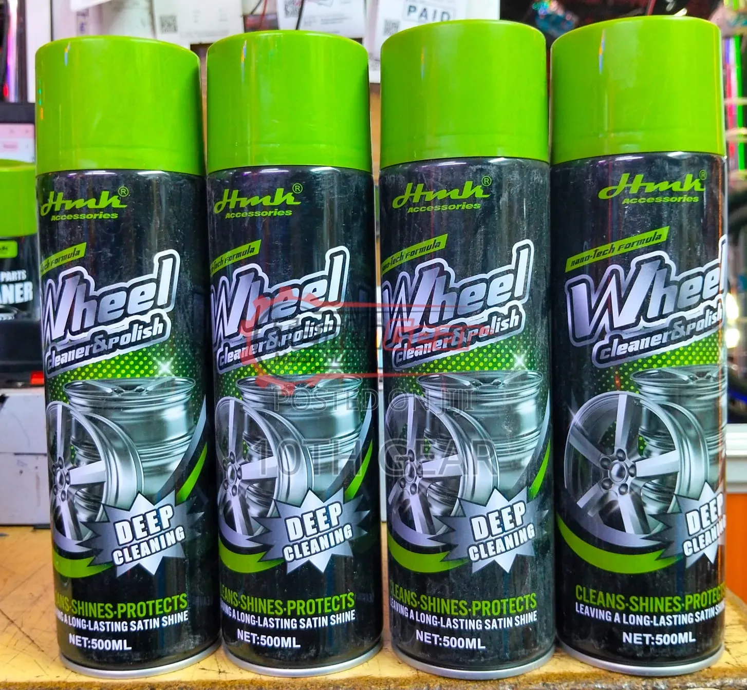 Wheel Cleaner and Polish Spray 500 Ml