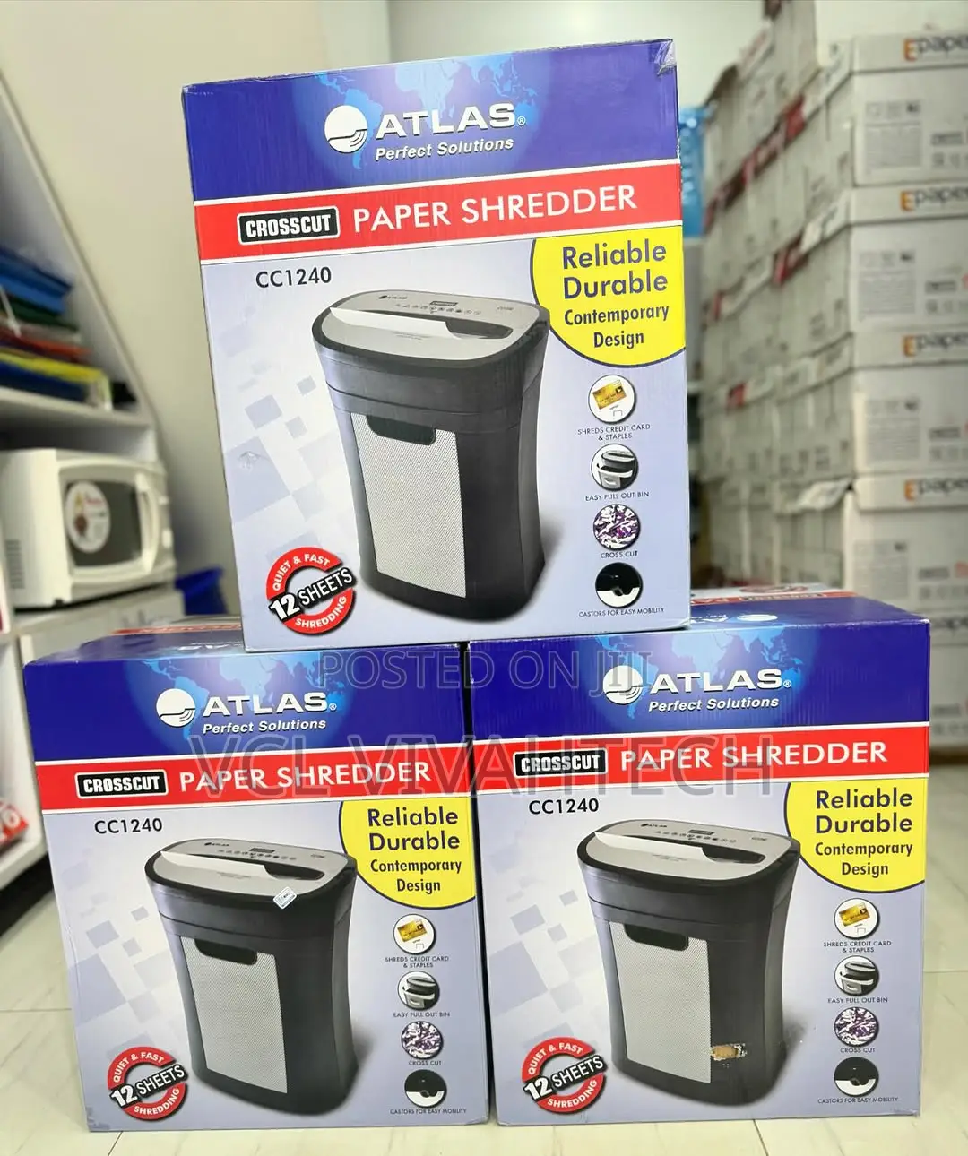 Crosscut Cc1240 Atlas Paper Shredder