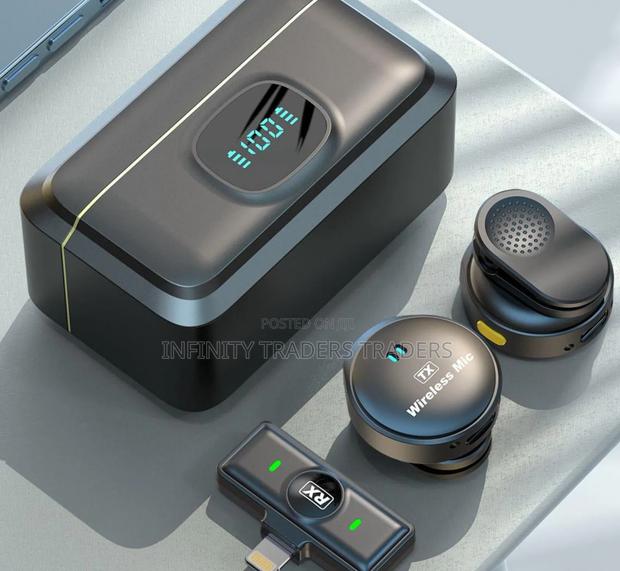 Wireless Lavalier Noise Cancelation Microphone