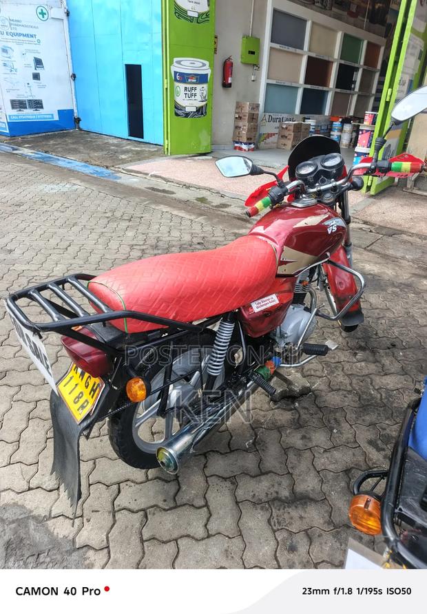 TVS XL 100 2023 Red