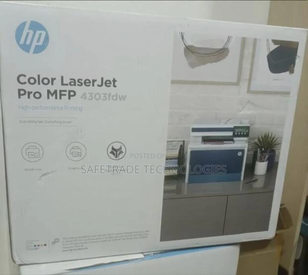 Original Hp Color Laserjet Pro MFP 4303fdw Printer, Print, Copy,Scan