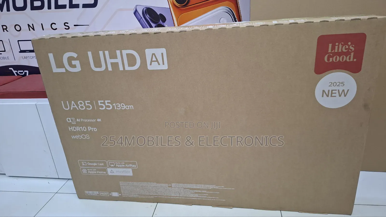 Lg 55-Inch Uhd Ai Ua85 Smart Tv 55ua85006la Magic Remote Hdr10