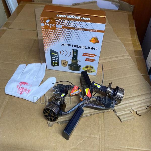 Ap618 H4 Ultra Bright Led Bulbs With Smartphone Control App