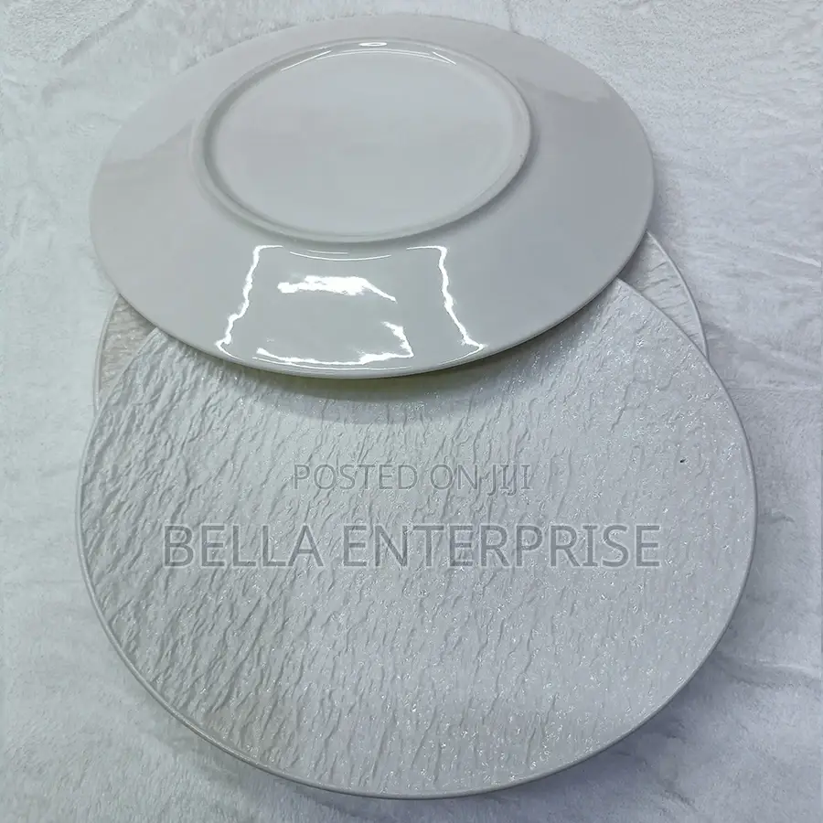 Rock Stone Texture Ceramic Tableware Steak Plate, Dinner Plates