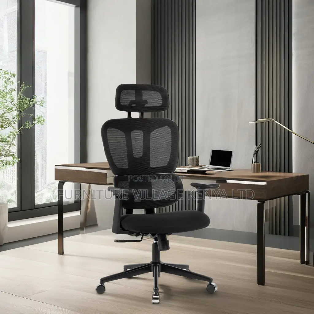 Executive Arm Orthopedic Swivel Office Chair