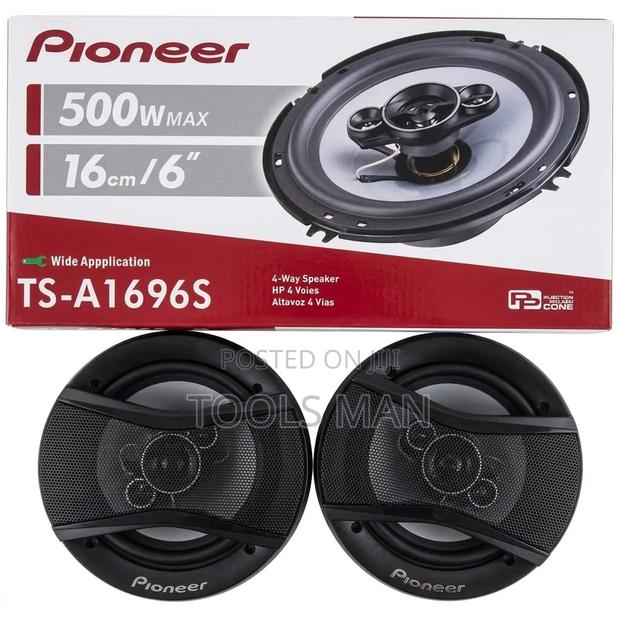 Pioneer Ts-A1696s 6 Inch 500w 4-Way Car Door Speakers.