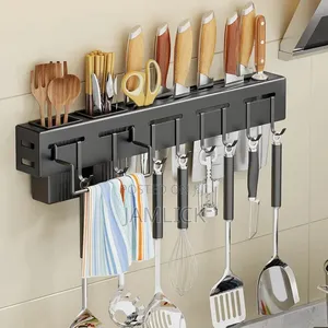 Wall Mount Kitchen Rack for Spoons Knives - Ny