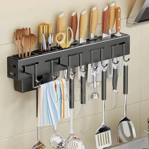 Wall Mount Kitchen Rack for Spoons Knives - Ny - main view