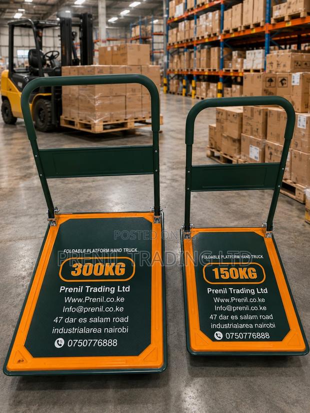 Foldable Platform Hand Truck