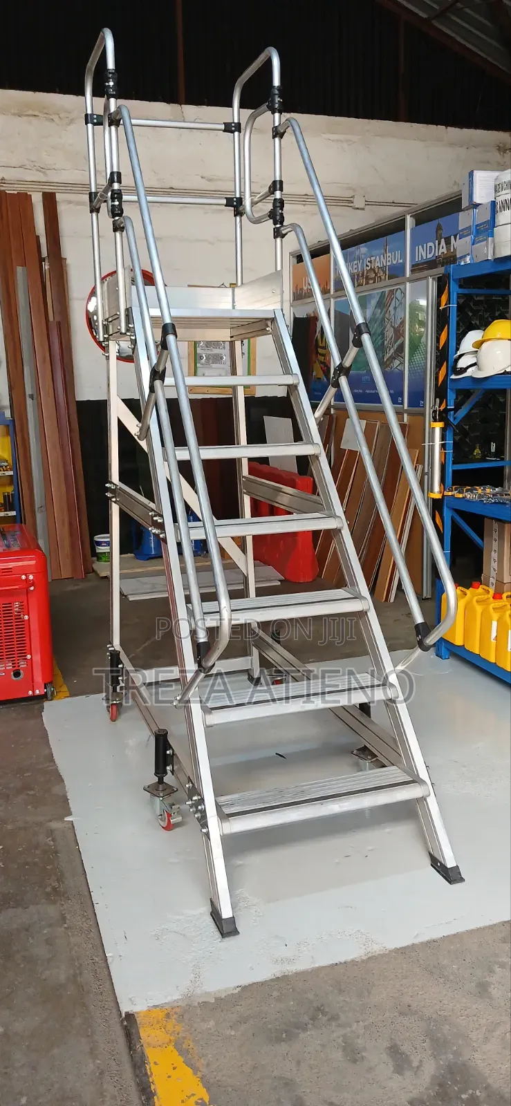 Heavy Duty Sided Platform Ladder