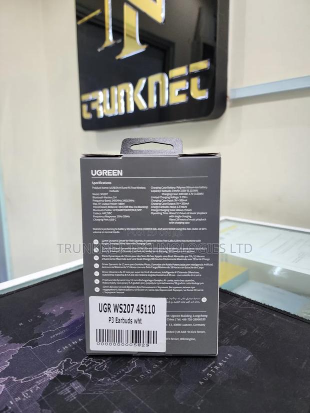 Ugreen Hitune P3 True Wireless Earbuds (Ws207 / Ug-45110) - thumbnail 2
