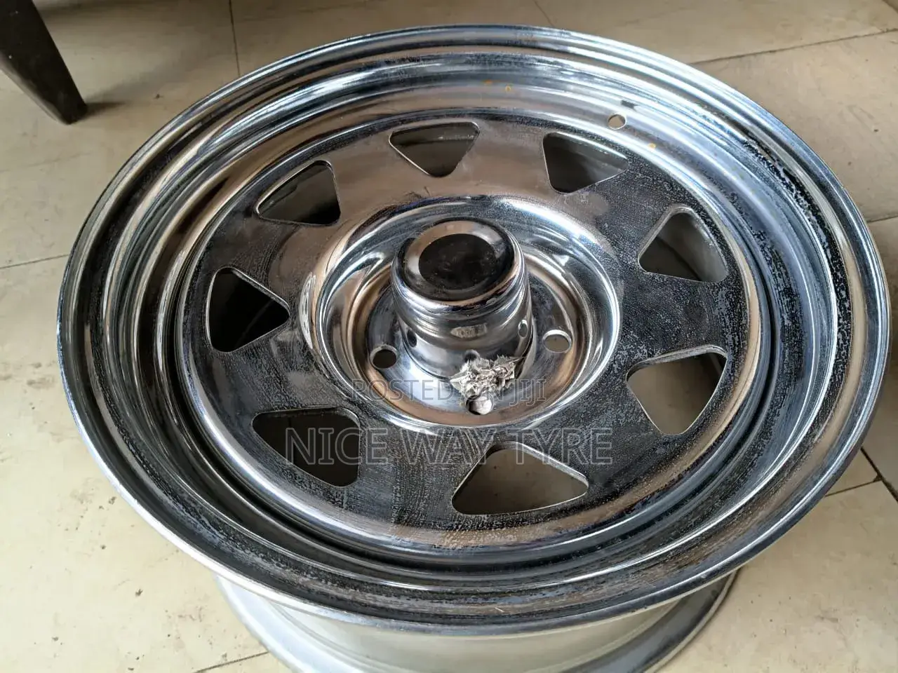 Steel Rim Size 15 Five Holes