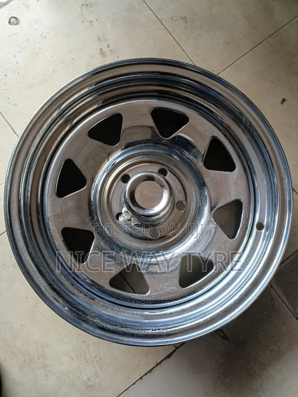 Steel Rim Size 15 Five Holes