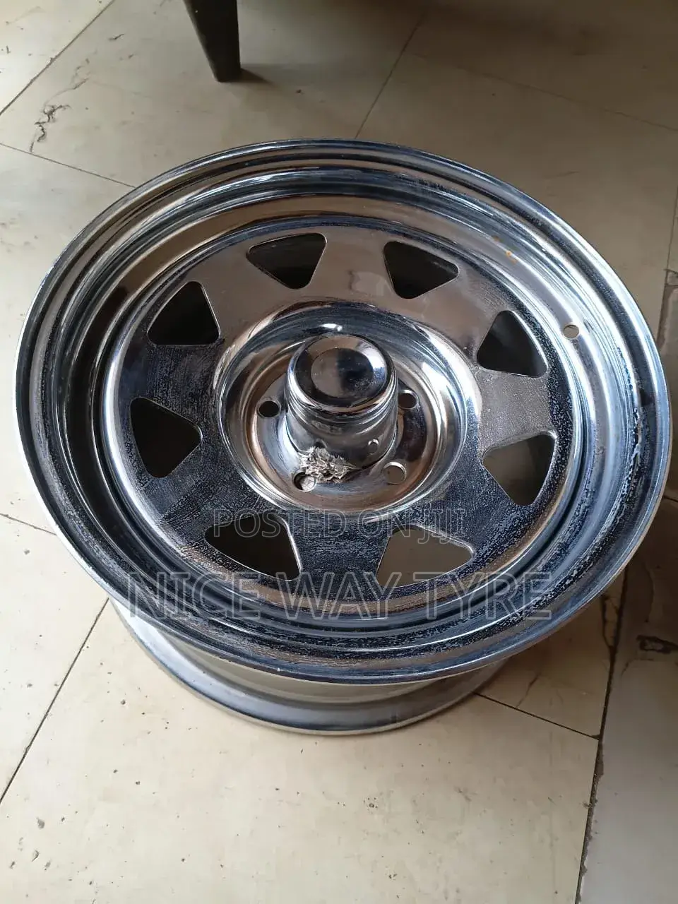 Steel Rim Size 15 Five Holes