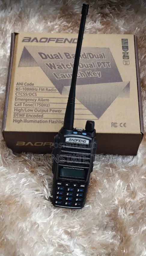 Portable Baofeng Radio Calls Uv 82 Dual Bands