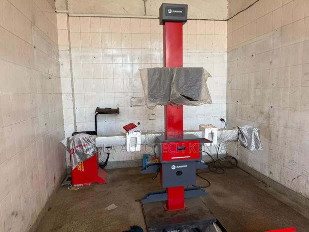 Strong Heavy Duty Pit Rack Machine Plus 3d Wheel Alignment Sunshine - thumbnail 2