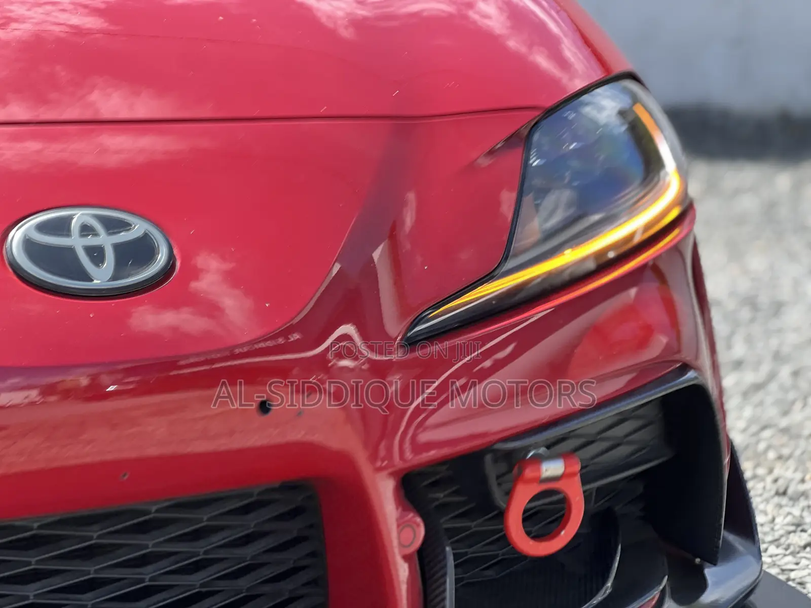 Toyota GR Supra 2020 Red