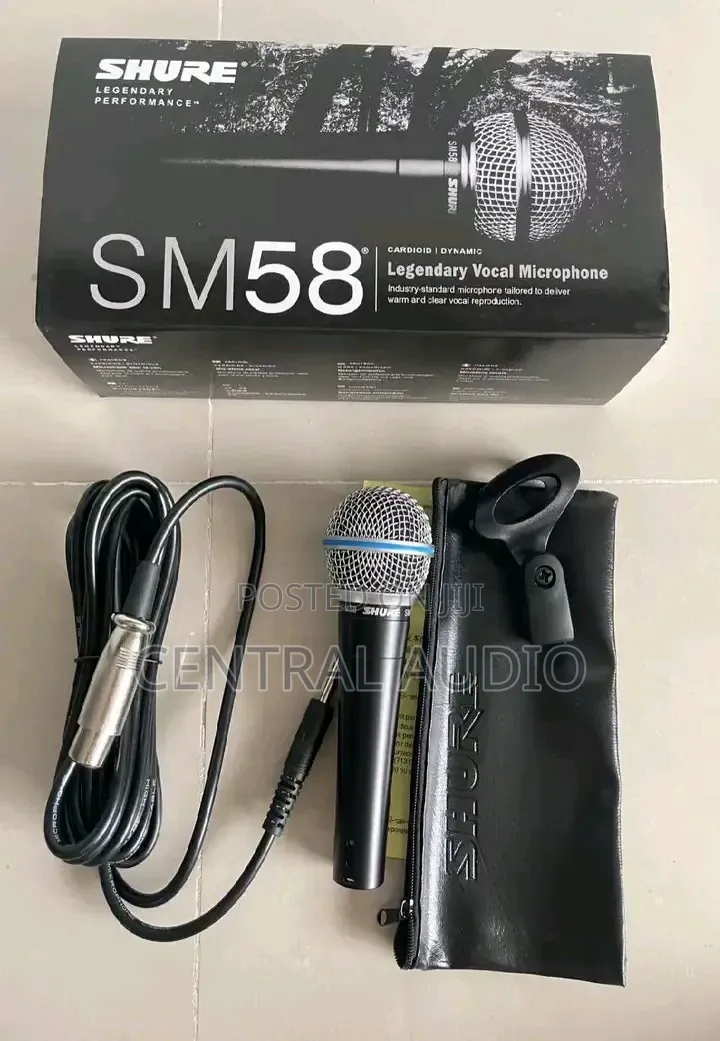 Shure Sm 58 Wired Mic