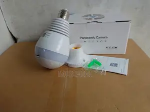 Smart V380 Wifi Bulb CCTV Camera 360°