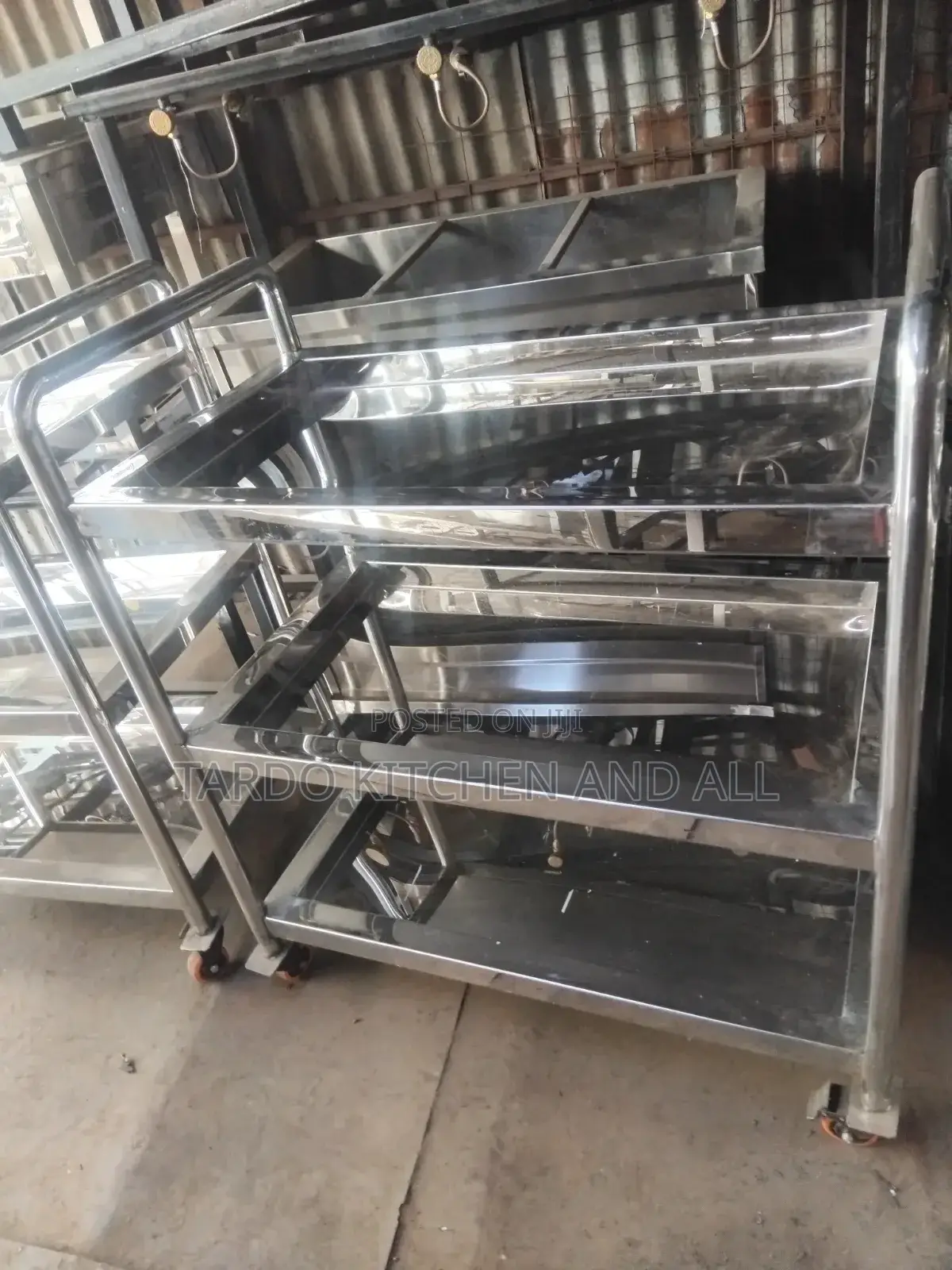 Stainless Steel Food Trolley