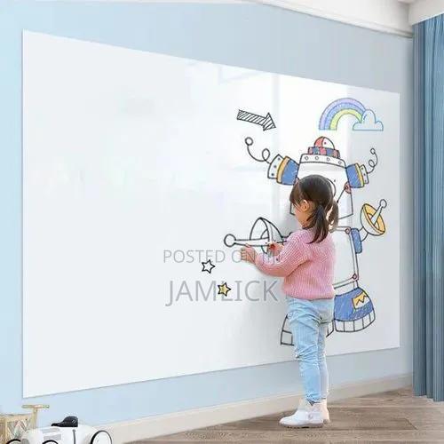 2m Self Adhesive Whiteboard Sticker With Pen – Ny - thumbnail 2