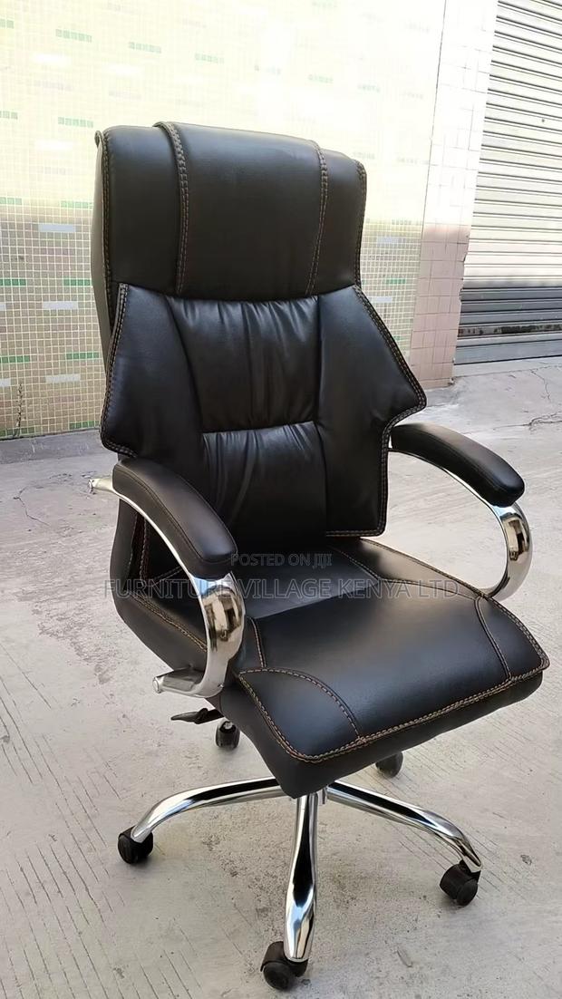 Executive Leather Modern Computer Desk Chair - thumbnail 10