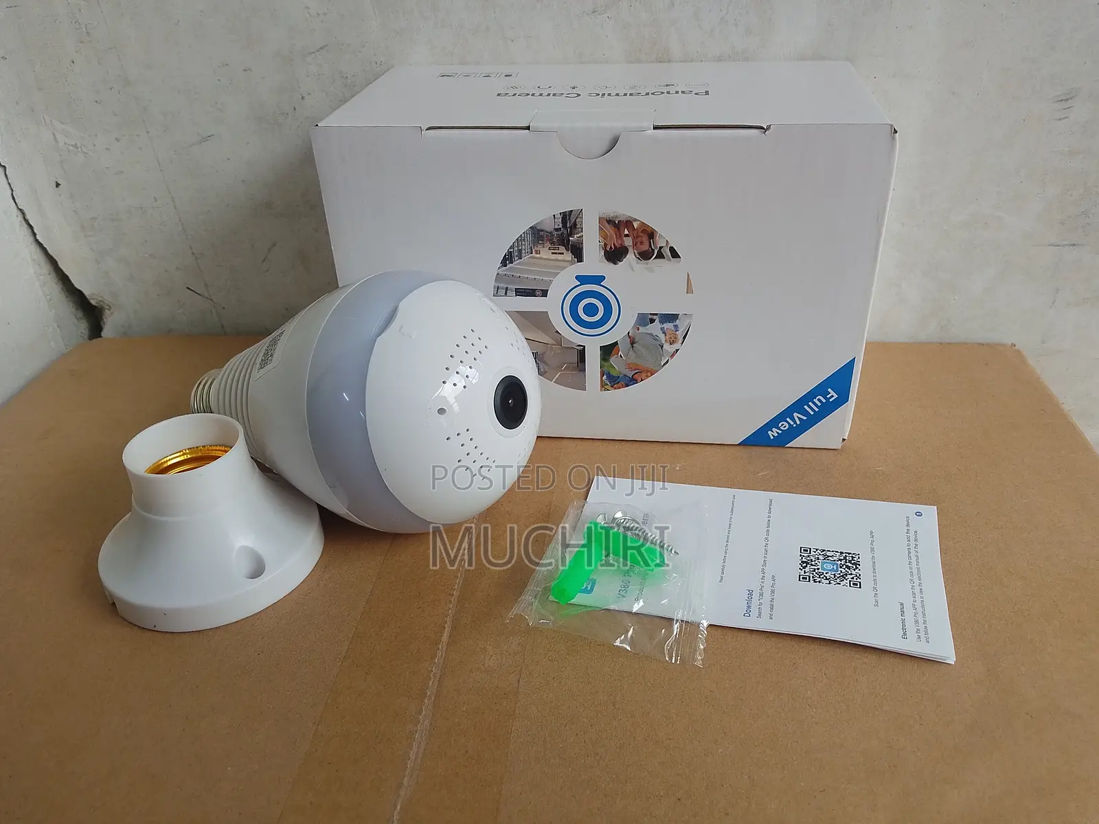 V380 Pro 2mp Panoramic Wifi Security Camera