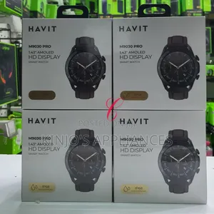 Havit M9030 Pro *1.43" Amoled* Hd Display Ip68 Waterproof Smart Watch