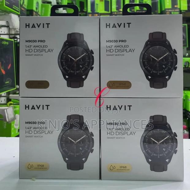 Havit M9030 Pro *1.43" Amoled* Hd Display Ip68 Waterproof Smart Watch - thumbnail 2