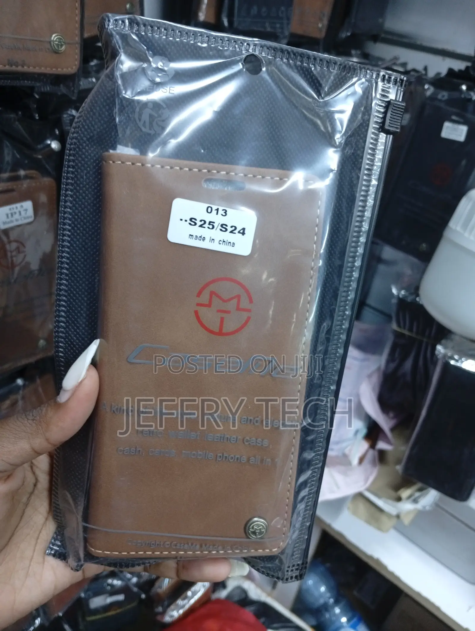 Samsung Galaxy S24 Fe Book-Style Wallet Case