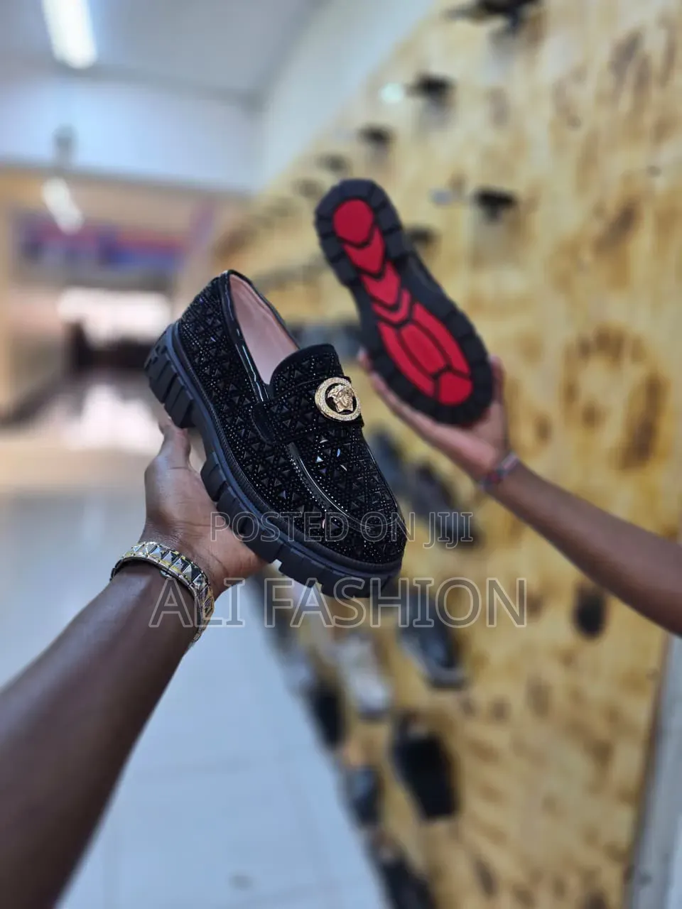 Versace Glitters Shoes for Men