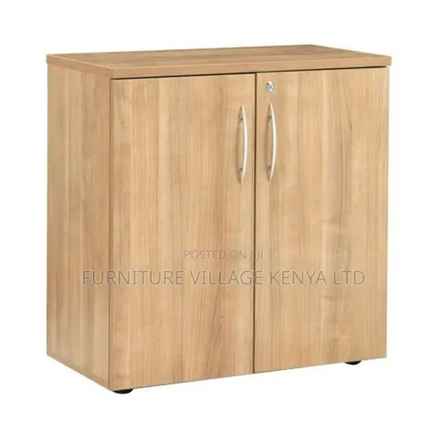 2 Door Wooden Credenza Office Bookcase