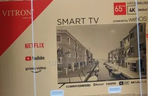 Vitron 65 Inches Smart Tv Frameless Bluetooth Webos Tv