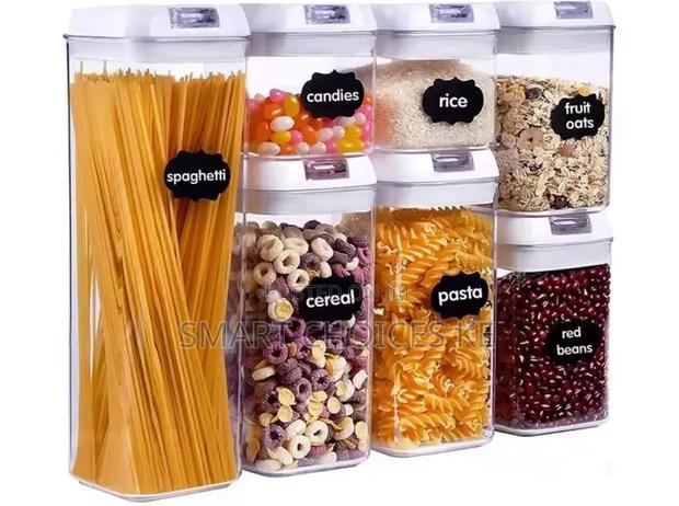 Acrylic 7pcs Set Food Containers - thumbnail 2
