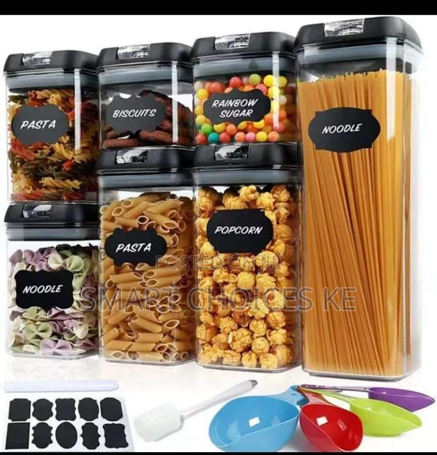Acrylic 7pcs Set Food Containers - thumbnail 3