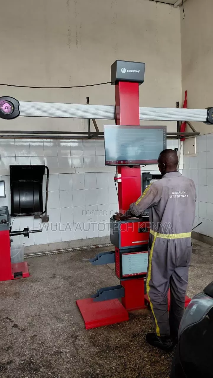 Computerized Software 3d Wheeel Alignment Machine Sunshine