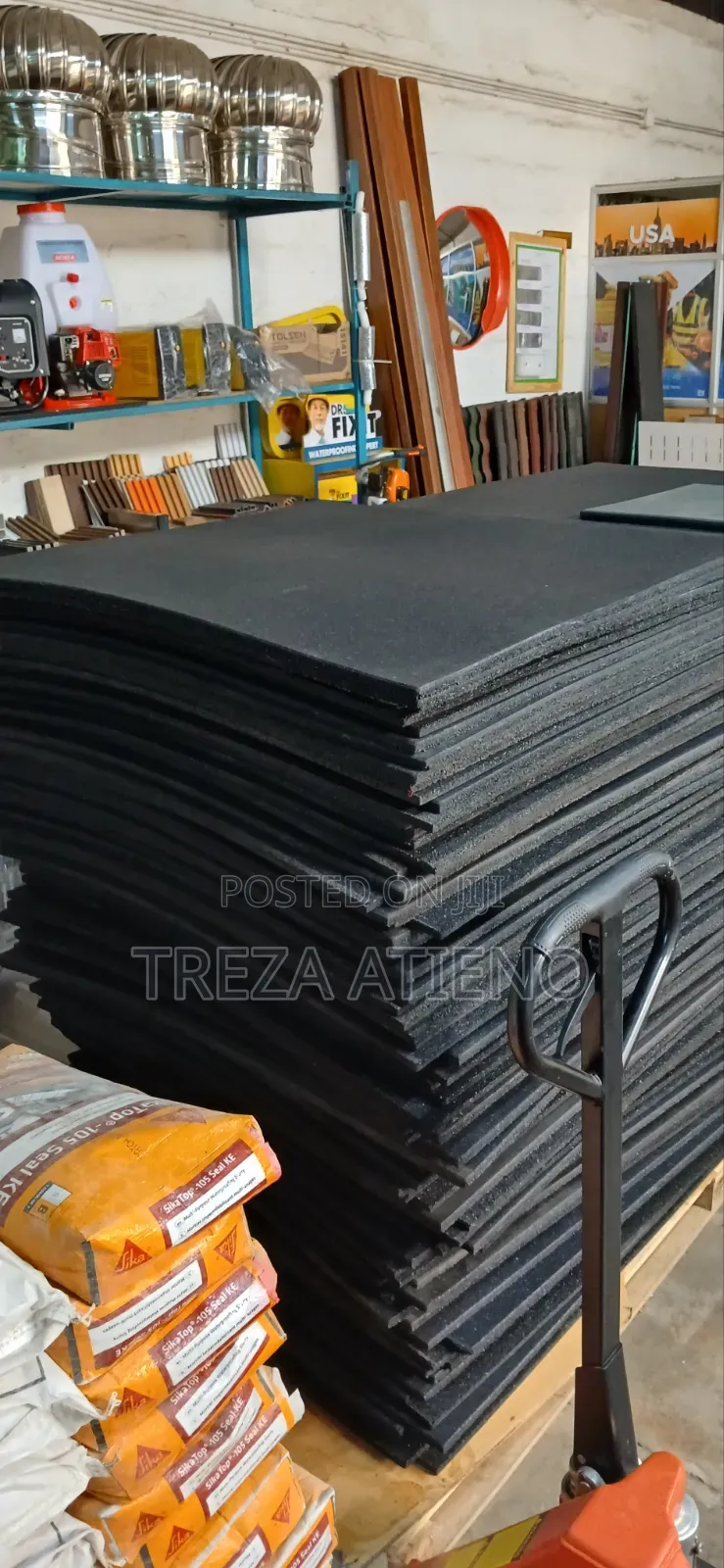 Commercial Gym Flooring Tiles