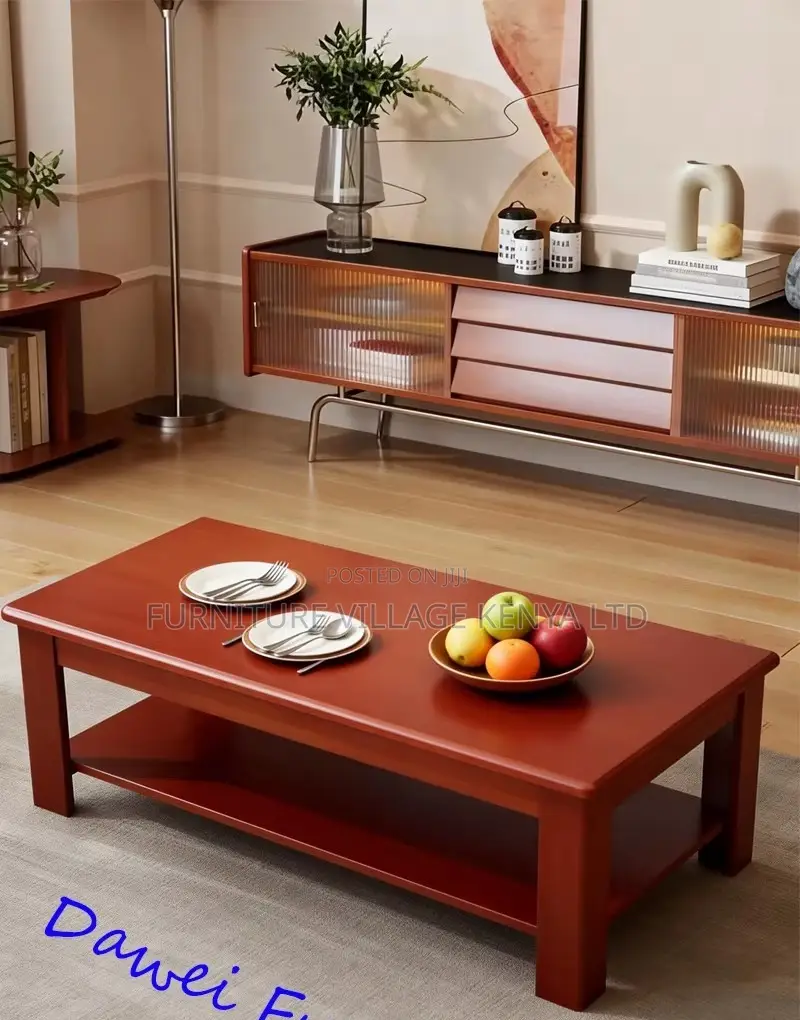 1200mm Mahogany Reception Coffee/Tea Table