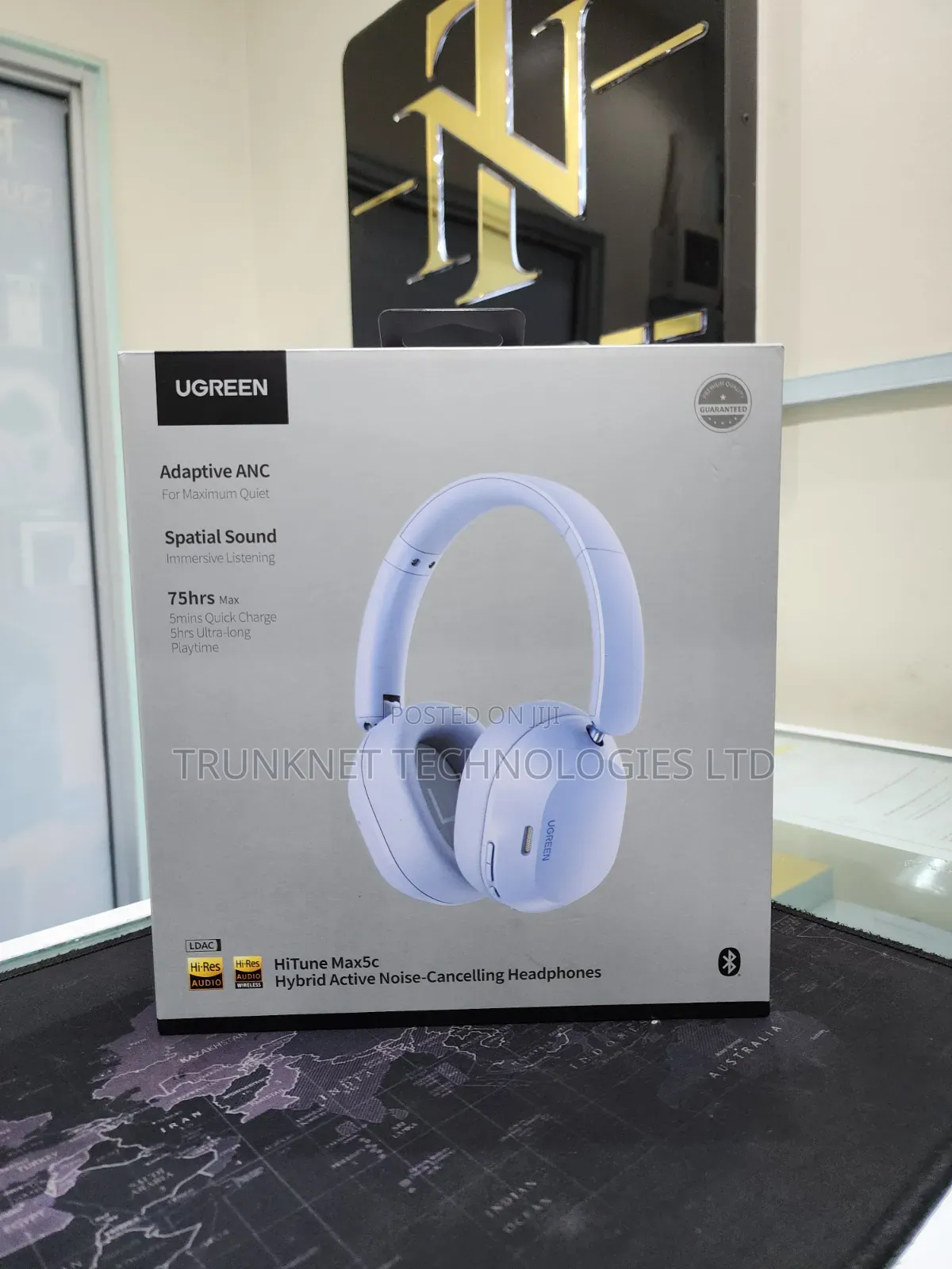 Ugreen Hitune Max5c Hybrid Active Noise Cancelling Headphones