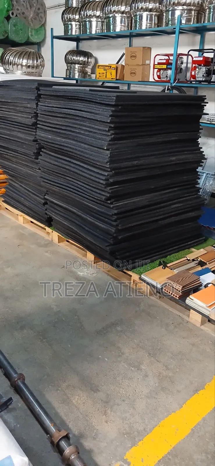 Protective Rubber Gym Tiles