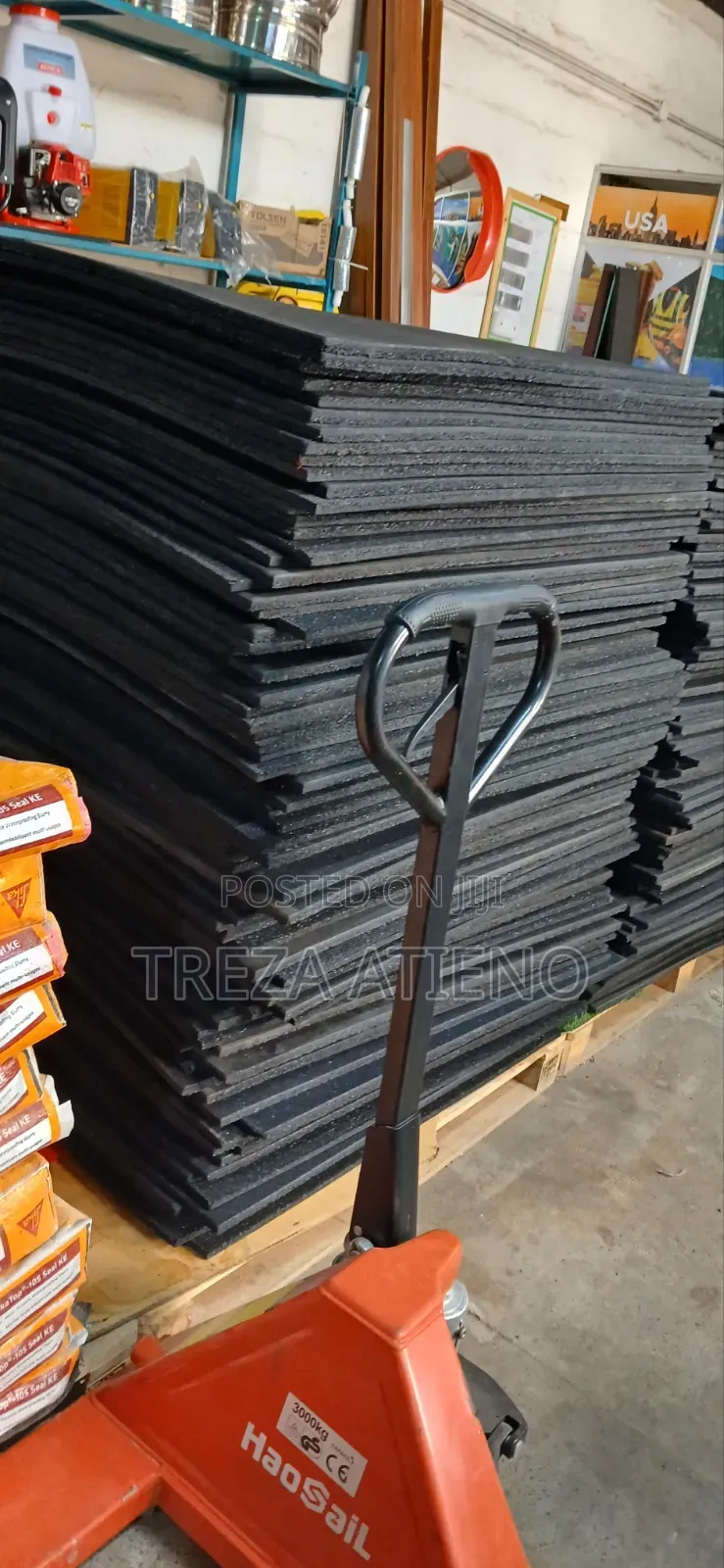 Protective Rubber Gym Tiles
