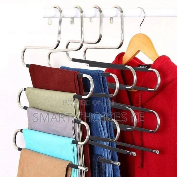 New Design Trouser Hanger 
5-Layer