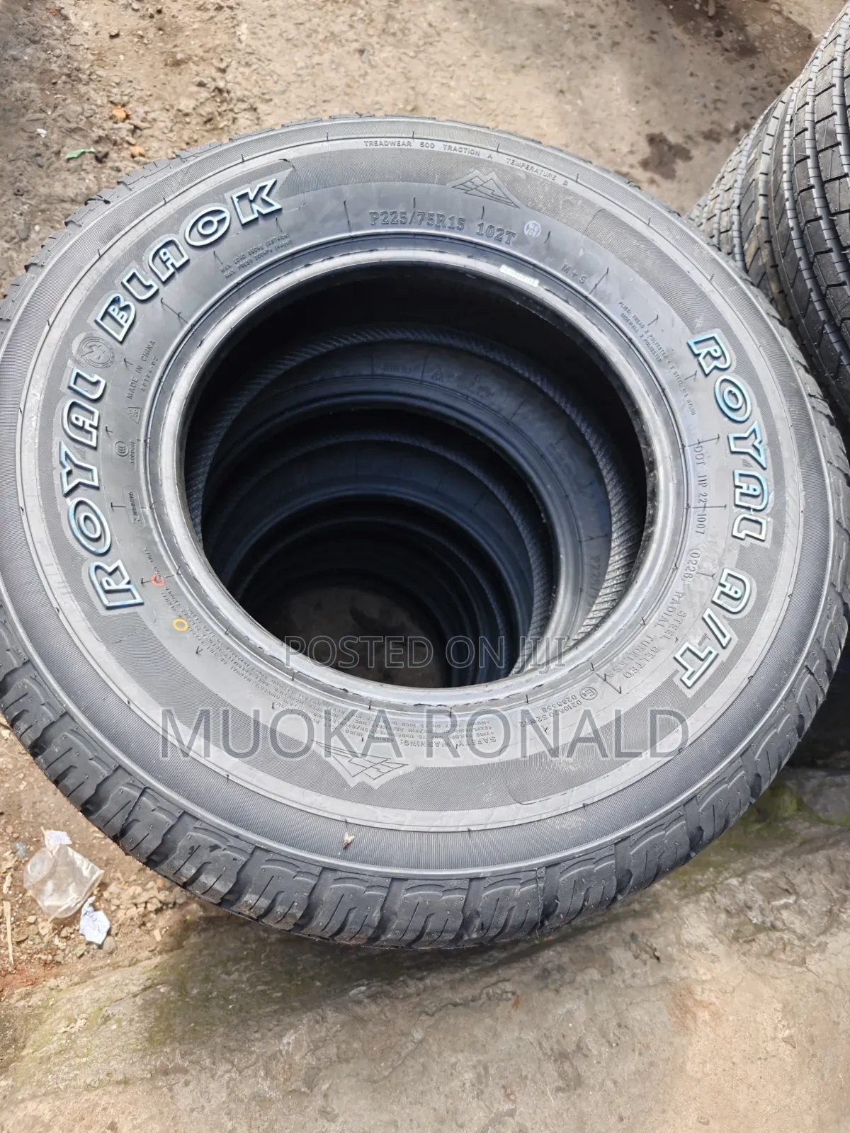 225/75r15 Royal Black Tyre a/T