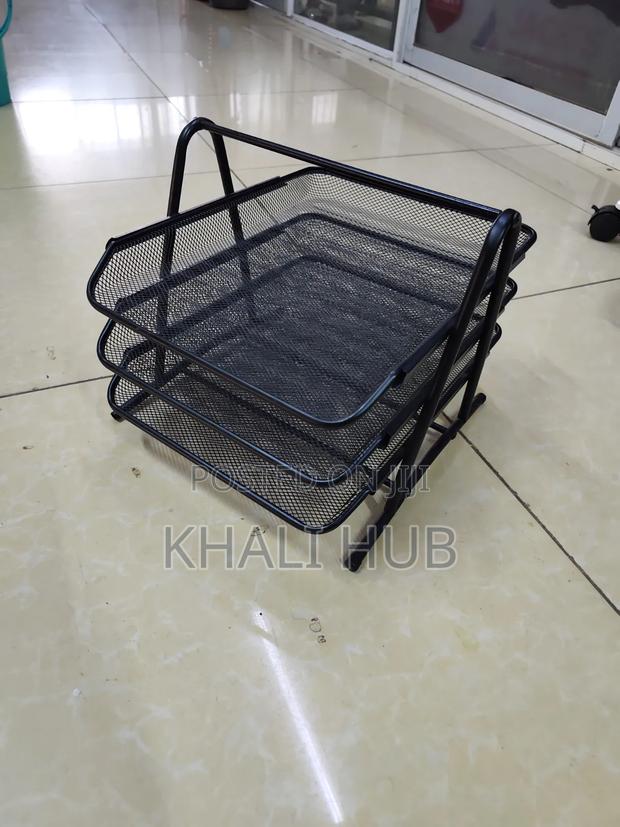 3 Tier Mesh Document Tray – Office File Organizer Kenya