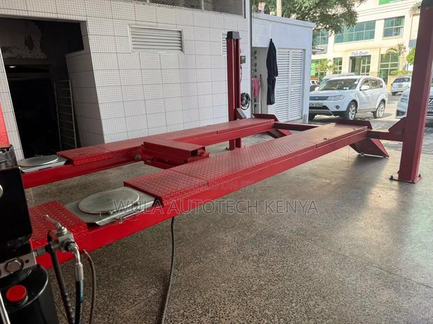 Adjustable Heavy Duty 4post Carlift and 3d Alignment Machine Sunshine - thumbnail 2