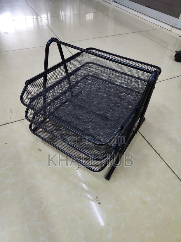 Mesh Document Tray 3 Tier – Office Desk Organizer Nairobi